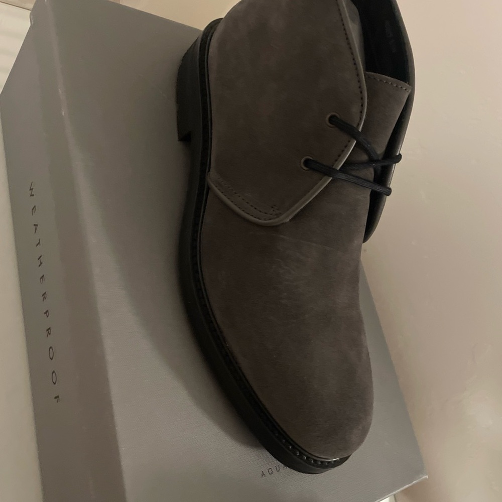 Weatherproof Men's Dark Gray Chukka Boots